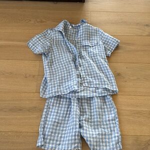 Frankie’s Bikinis Linen Set